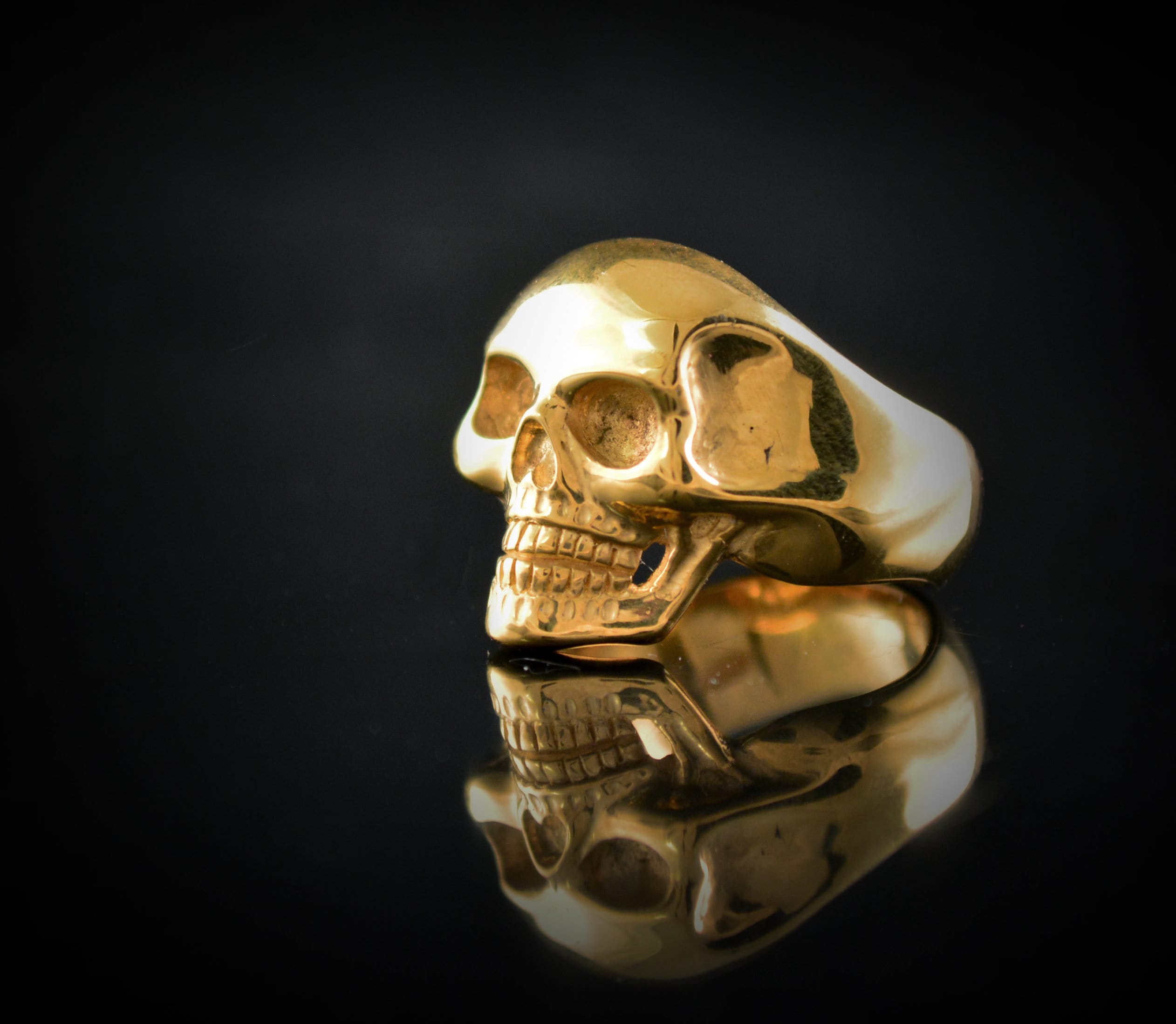 Anillo de oro shops hombre 24k